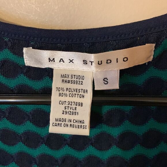 Max studio polka dot peplum dress - Picture 3 of 7